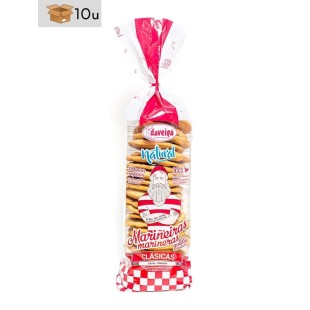 Crackers with Butter Bag Daveiga. Pack 10 x 200 g