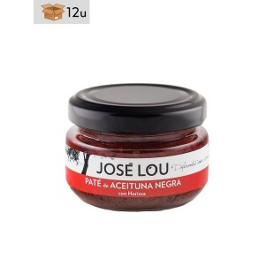 Empeltre Olive Pate with Harissa José Lou. Pack 12 x 110 g