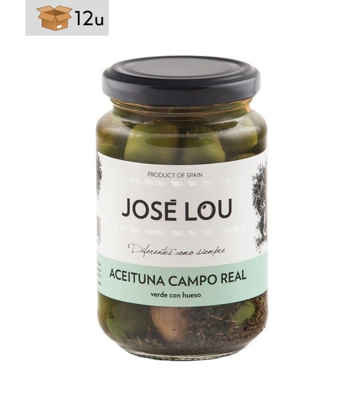 Campo Real Olives José Lou. Pack 12 x 355 g