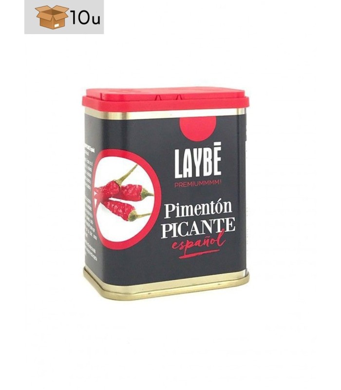 Pimentón Picante Español. Pack 10 x 80 g