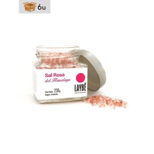 Sal Rosa del Himalaya. Pack 6 x 230 g