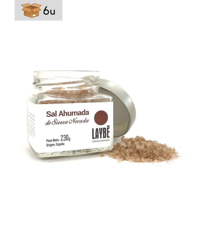 Smoked Salt from Sierra Nevada. Pack 6 x 230 g