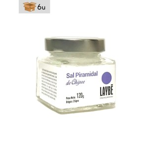 Pyramidal Salt from Cyprus. Pack 6 x 120 g