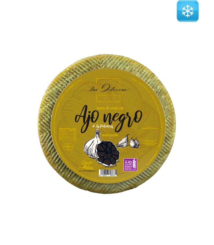 Queso de Oveja Semicurado con Ajo Negro Las Delicias 3 kg