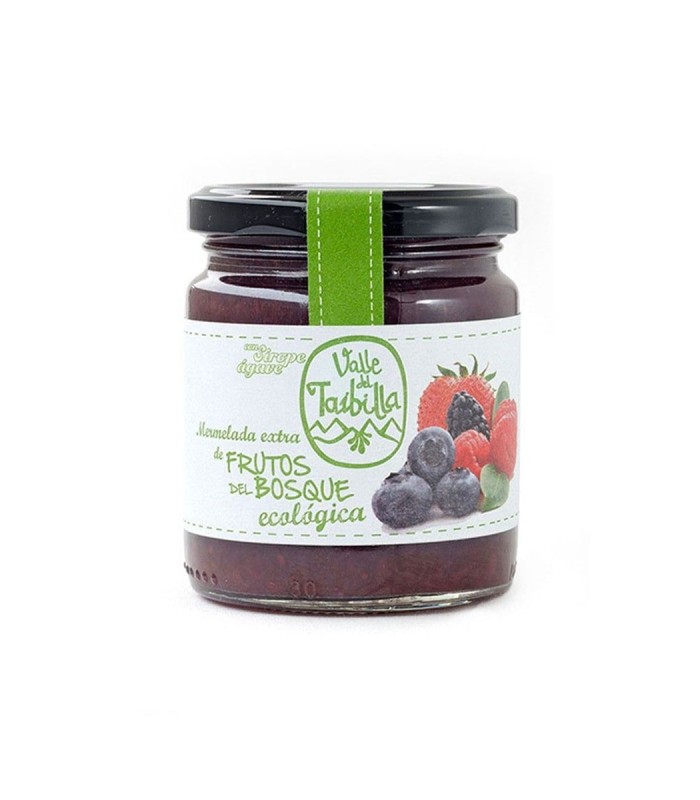 Fruits of the Forest Organic Jam with Agave Syrup 260g.