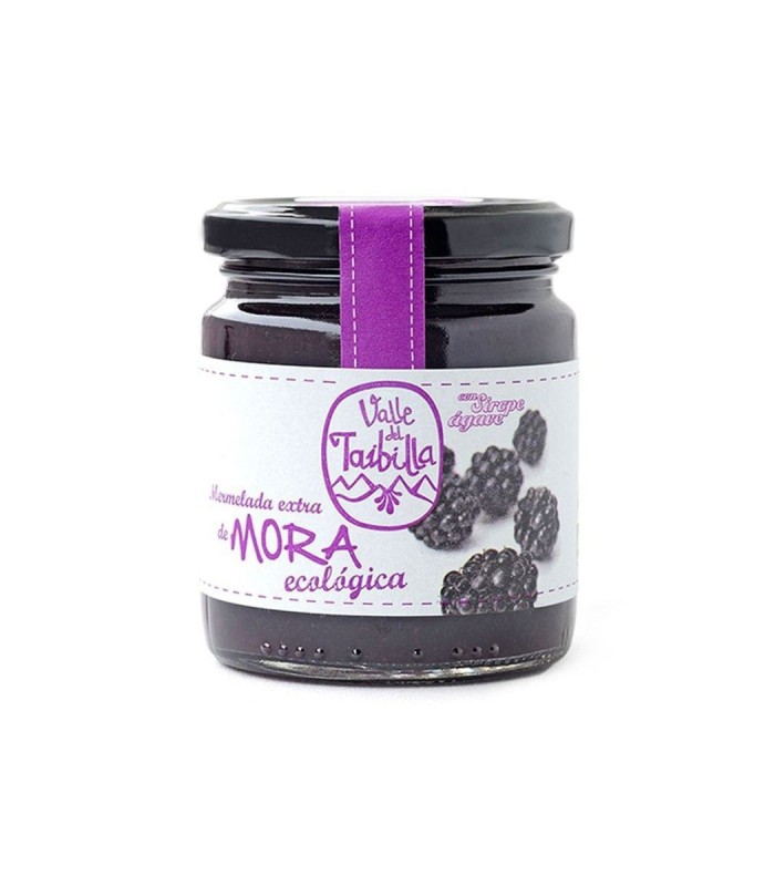 Blackberry Organic Jam with Agave Syrup 260g.
