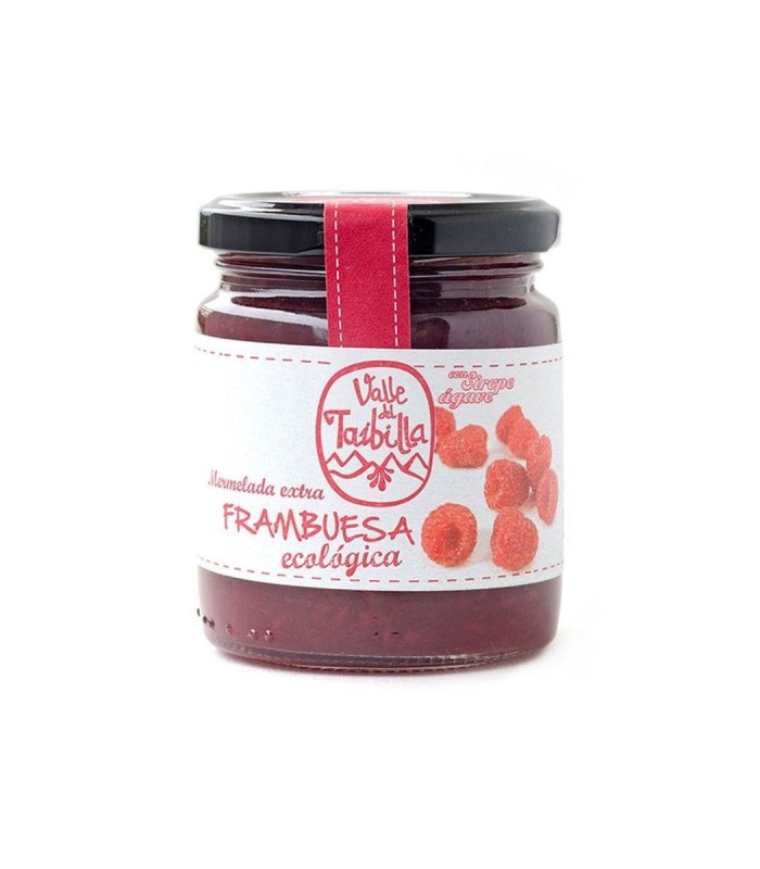 Raspberry Organic Jam with Agave Syrup 260g.