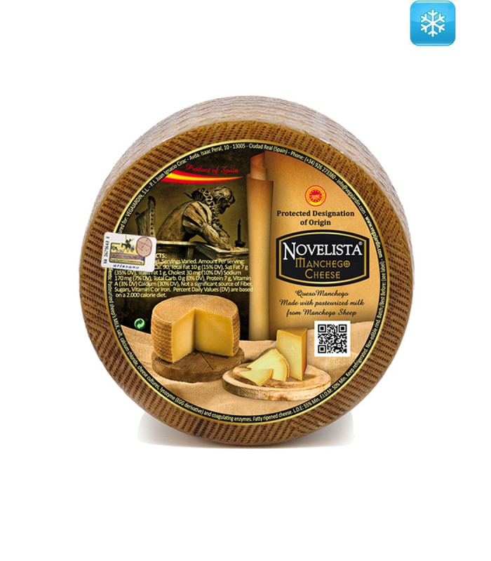 Cured Manchego PDO Cheese Novelista 3,2 kg